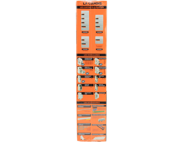 Tableau pré-équipé T3 3R 39 modules blanc - Novelec - Brico Dépôt