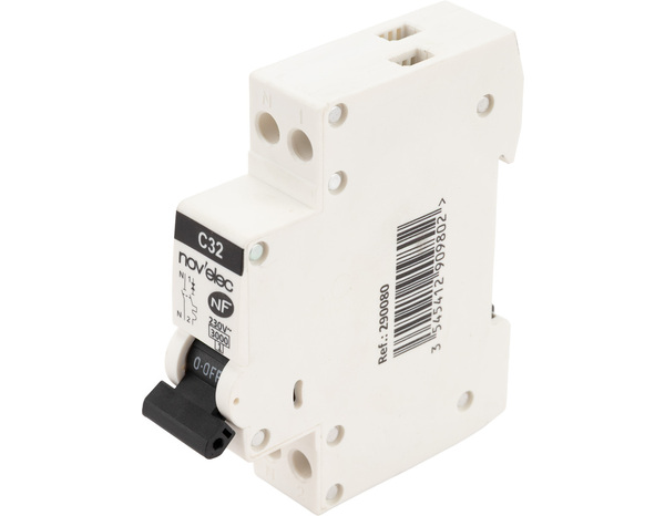 Disjoncteur  32A à vis - Novelec - Brico Dépôt