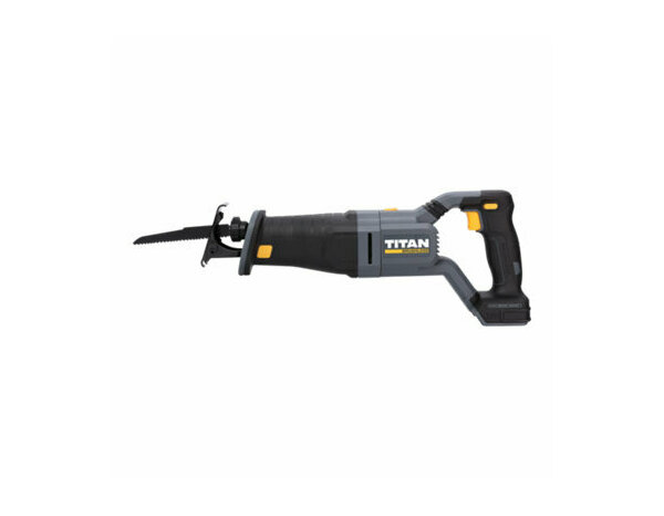 Scie sabre sans fil 18V, vitesse variable - Titan - Brico Dépôt