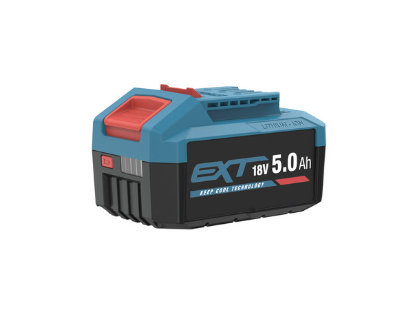 Batterie lithium-ion 18 V ext 5 AH compacte et puissante - Erbauer - Brico Dépôt