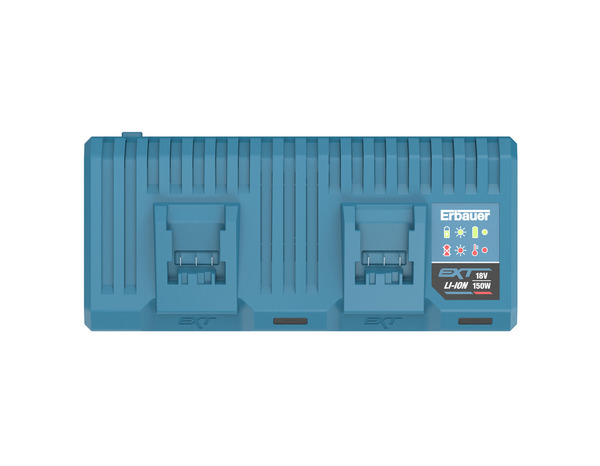 Chargeur 2 batteries 18V 1500 W - Erbauer - Brico Dépôt