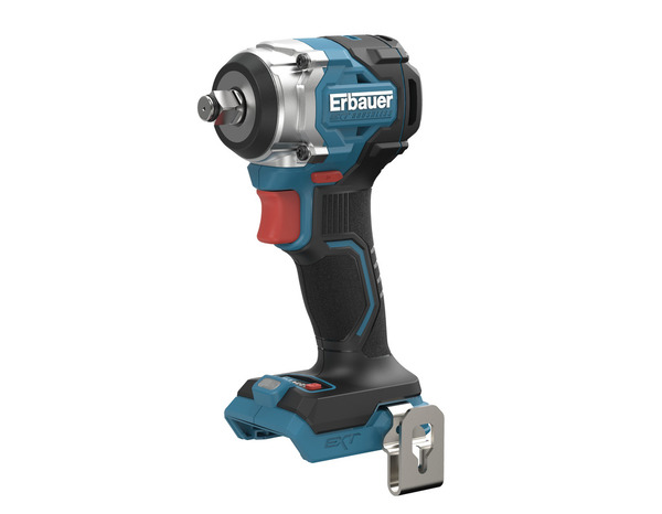 Clé à choc 18V, couple 380 Nm, compacte, LED - Erbauer - Brico Dépôt