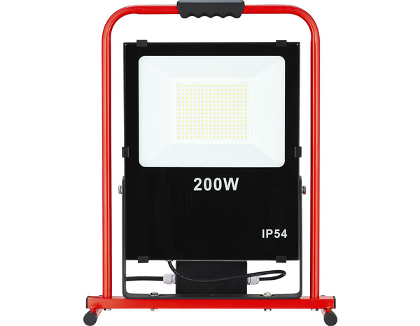 Projecteur LED 200 W 18000 lumens 6400 K avec deux prises 
 - Brico Dépôt