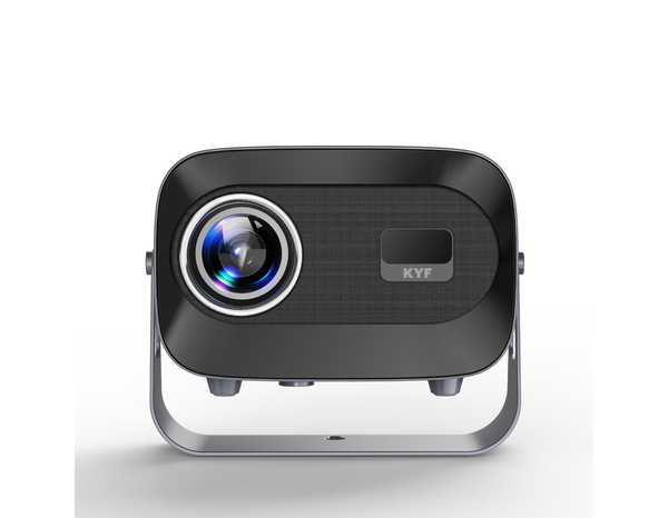 Vidéoprojecteur design rétro HD 720p/1080p LED 280 lumens wifi 6 BT 5.1, android 13 - Brico Dépôt