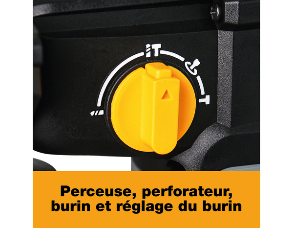 Marteau perforateur SDS+ sans fil 18V -  2,8 J - Titan - Brico Dépôt