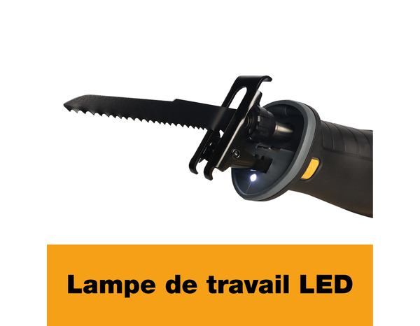 Scie sabre sans fil 18V, vitesse variable - Titan - Brico Dépôt