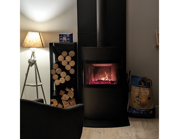 5 bûches de bois compressés 22 cm, taux d'humidité : <10% - Brico Dépôt