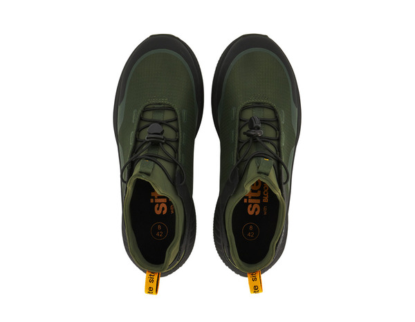 Chaussure de sécurité TAMBERI verte pointure 45 - Brico Dépôt