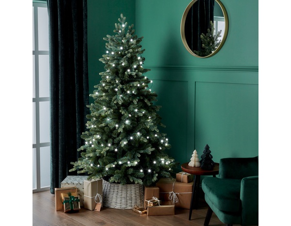 Guirlande lumineuse 120 LED en forme de cerise blanc froid 9,52 m 4000K - Brico Dépôt