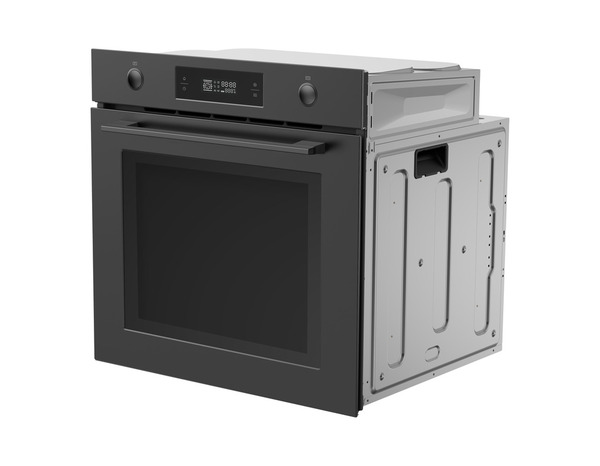 Four pyrolyse verre noir 70L -  59,5 x 59,5 x 55,5 cm - Cooke and Lewis - Brico Dépôt