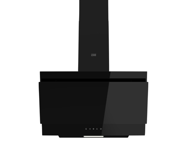 Hotte en verre noir inclinée L 59,8 cm x P 34 cm x H 32 cm - Cooke and Lewis - Brico Dépôt