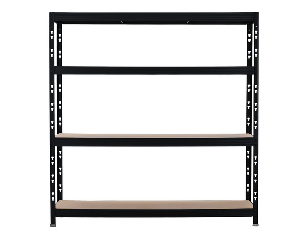 Etagère bois/métal noire 400 kg - 185 x 180 x 60 cm - Brico Dépôt