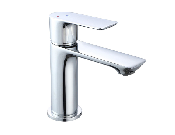 Mitigeur lavabo colonne TIROK chromé brillant - Edouard Rousseau - Brico Dépôt