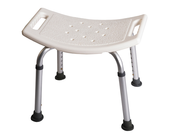 Tabouret de douche - P. 44 cm x H. 42 à 60 cm x l. 51 cm - Brico Dépôt