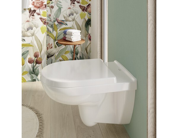 Cuvette WC suspendu sans bride TARGA - VILLEROY ET BOCH  - Brico Dépôt