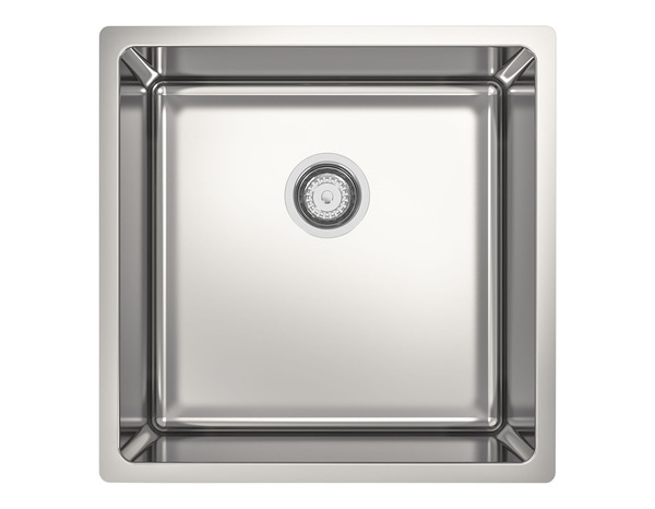 Evier inoxydable encastré gris ALMIRE - 44x44x20 cm - Cooke and Lewis - Brico Dépôt