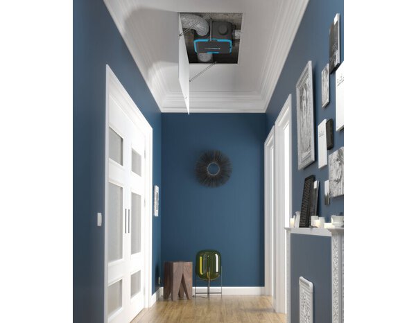 Kit VMC "Easyhome" hygroréglable compact + bouches - Aldes - Brico Dépôt