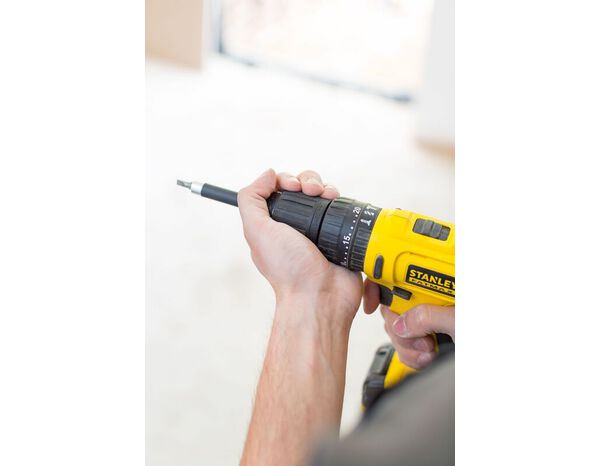 Perceuse à percussion 10.8 V 1.5 Ah - Stanley Fatmax - Brico Dépôt