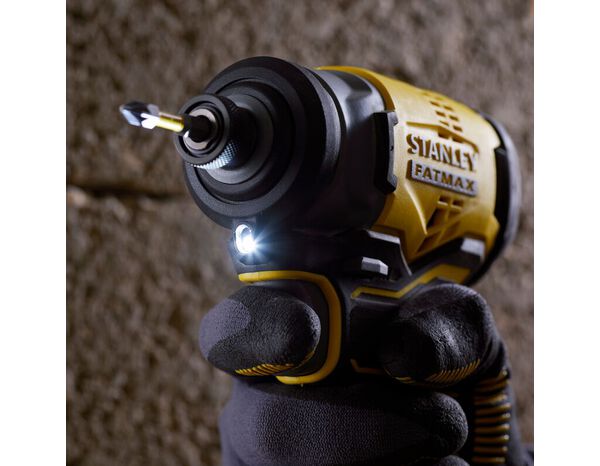 Visseuse à impacts V20 moteur Brushless 170 Nm 18 V + 2 Batteries 2 Ah - Stanley Fatmax - Brico Dépôt