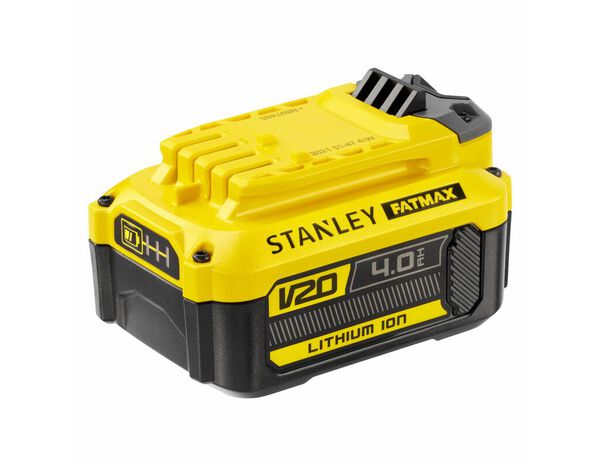 Batterie Lithium-Ion 18 V 4 Ah - V20 - Stanley Fatmax - Brico Dépôt