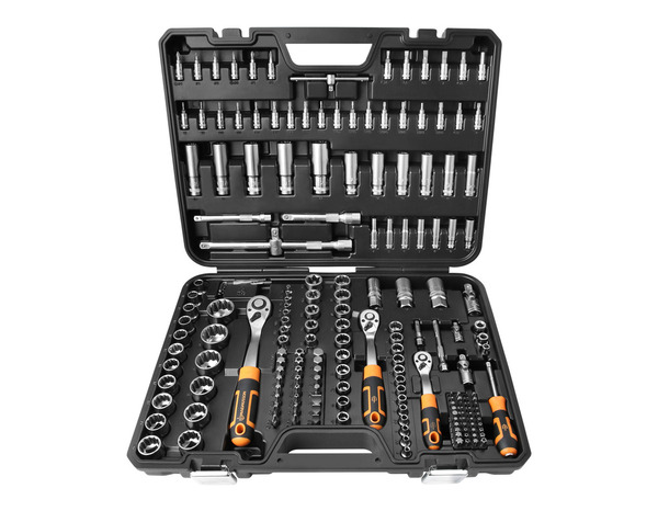 Coffret à douilles acier 192 pièces - MAGNUSSON - Brico Dépôt