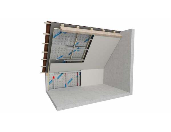 Lot de 6 (5+1 offerte) panneau polyuréthane, aluminium R.3,70 m²K/W - L.120 x l.60 x Ep.8 cm - Soprema - Brico Dépôt