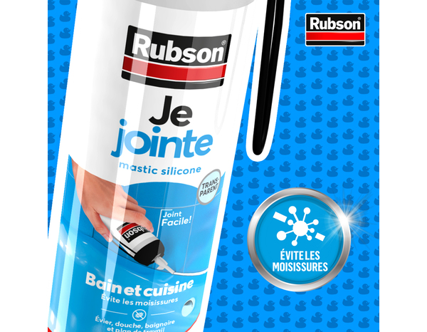 Joint silicone tous supports - 200 ml - Rubson - Brico Dépôt