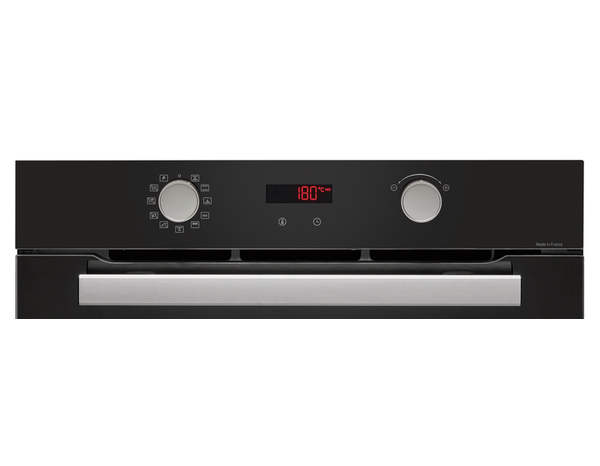 Four encastrable pyrolyse  220-240V 67L noir BOP2113B - H 59,2 x L 59,2 x P 60,8 cm - Brandt - Brico Dépôt