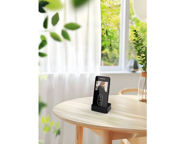 Kit visiophone sécurisé nomade 3 pouces noir, vision noctune LINK2HOME - Brico Dépôt