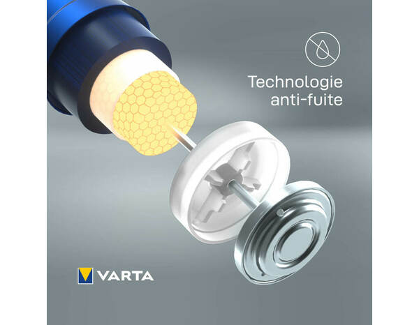 Lot de 8 piles alcalines AAA/LR03 "LongLife Power" - Varta - Brico Dépôt