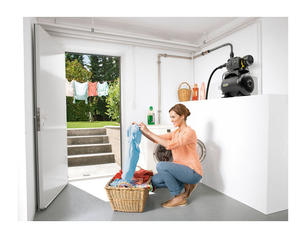 Pompe automatique 600W avec réservoir pressurisé 19L - Karcher - Brico Dépôt