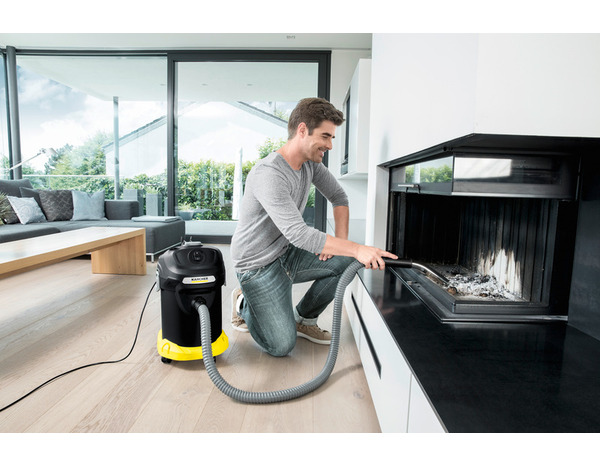 Aspirateur 2-en-1 poussières et cendres AD4 - 17L - Karcher - Brico Dépôt