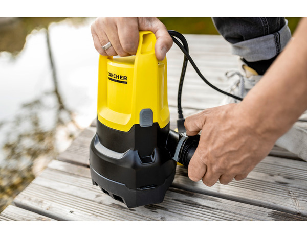 Pompe d'évacuation eaux chargées. 280 W - SP9500L - Karcher - Brico Dépôt