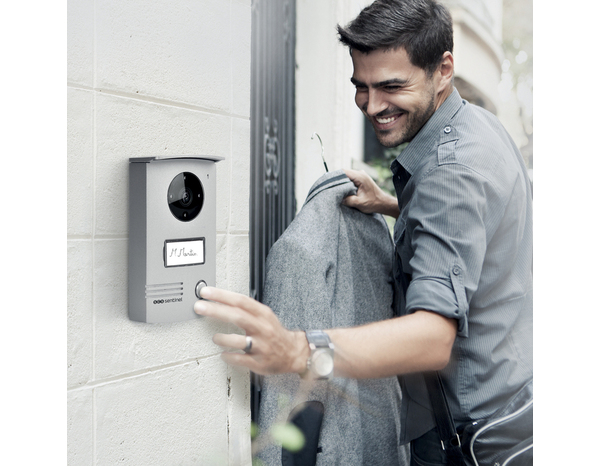 Interphone vidéo filaire, vision noctune VISIODOOR 4.3+ - SCS Sentinel - Brico Dépôt