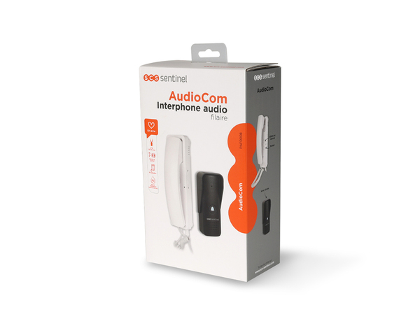 Interphone audio filiaire, portée 100 m AUDIOCOM - SCS Sentinel - Brico Dépôt