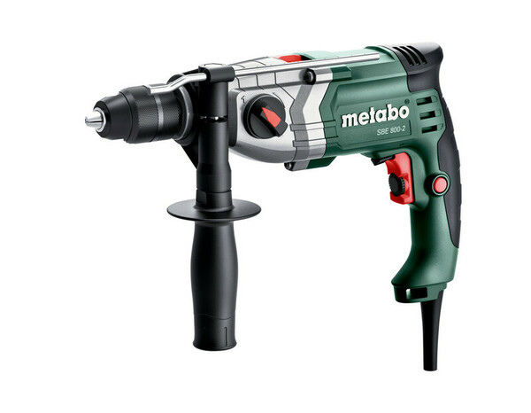 Perceuse à percussion filaire 800W - SBE 800-2 - Metabo - Brico Dépôt