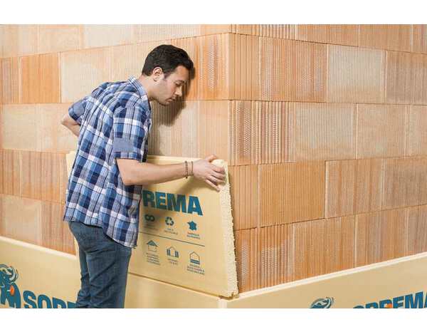 Panneau polystyrène extrudé - L. 2,50 x l. 0,60 m x Ép. 60 mm XPS - Soprema - Brico Dépôt