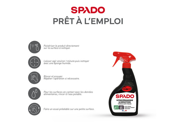 Nettoyant vitrocéramique & induction 500 ml - Brico Dépôt