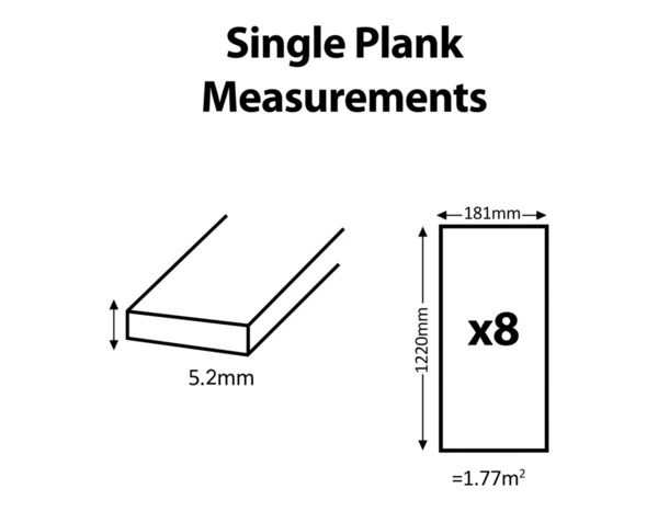 Sol PVC clipsable effet bois brut - L.1220 x l.181 x Ep.4,2 mm +1 - Brico Dépôt