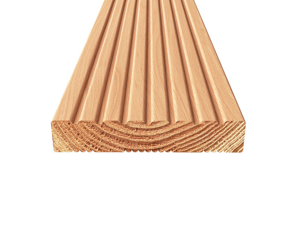 Lame de terrasse douglas classe 3 ACERA -L.240 x l.14,4 x Ep.2,7 cm - Marque BLOOMA - Brico Dépôt