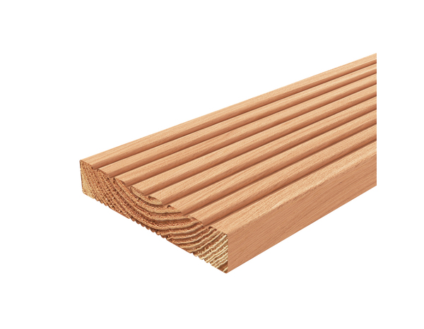 Lame de terrasse douglas classe 3 ACERA -L.240 x l.14,4 x Ep.2,7 cm - Marque BLOOMA - Brico Dépôt