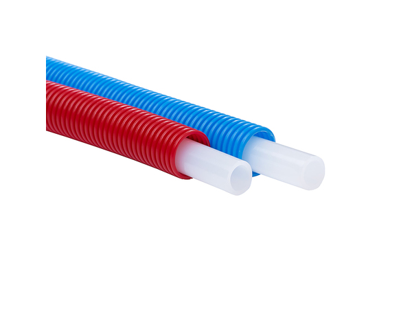 Tube PE-RT gainé rouge D.16mm L.25m - Brico Dépôt