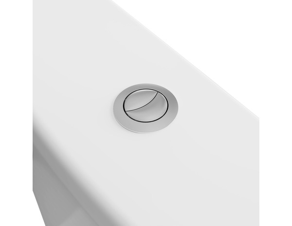 Pack WC à poser sans bride blanc céramique NANKI - H.79,7 x L.38,1 x P.64,2 cm - Brico Dépôt