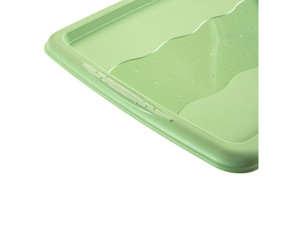 Lot de 3 boîtes polypropylène 45L, couvercles gris vert bleu - H.41 x l.40 x P.55 cm - Brico Dépôt