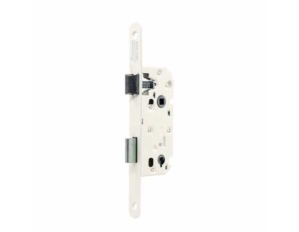 Serrure réversible pour porte intérieur axe 40 cm blanc  - Assa Abloy - Brico Dépôt