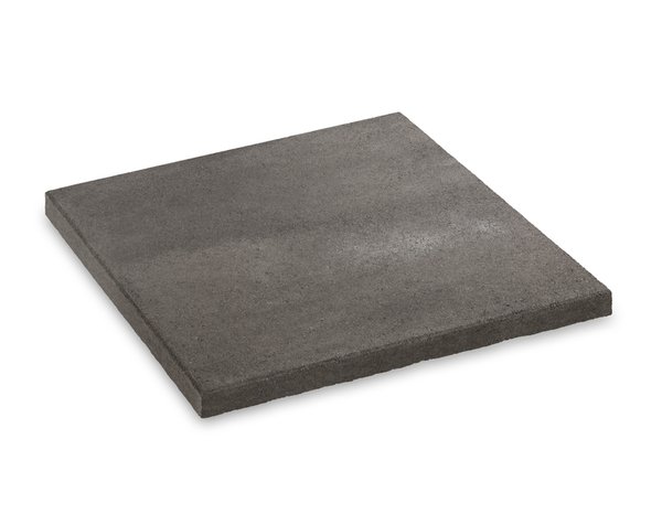 Dalle béton anthracite 50 x 50 cm bord biseauté finition sablée antidérapante - Brico Dépôt
