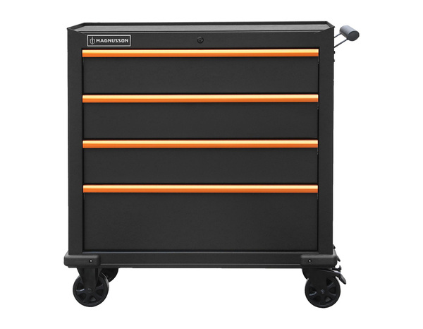 Servante 4 tiroirs et 4 roues directrices - MAGNUSSON - Brico Dépôt