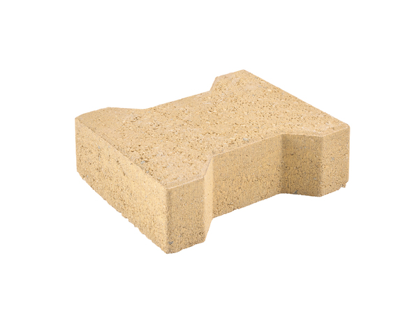 Pavé de jardin ivoire - 16,5 x 19,8 x 4,5 cm  - Brico Dépôt