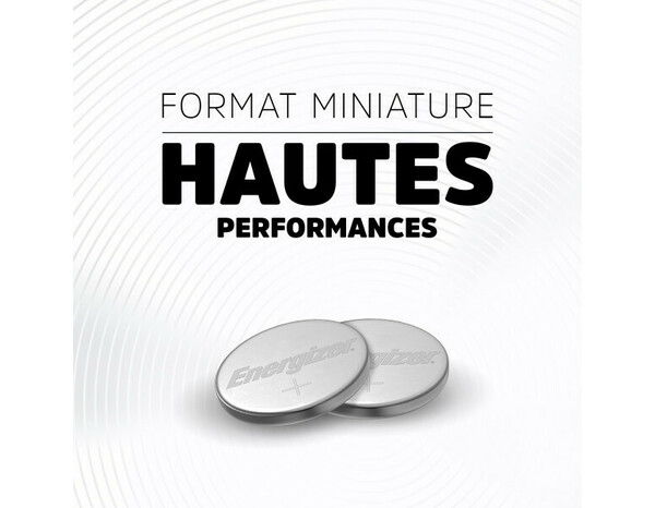 Lot de 2 piles Energizer CR2032 - Energizer - Brico Dépôt