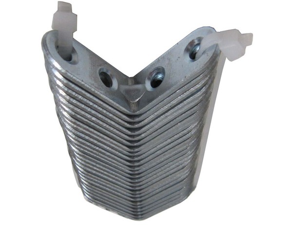 Équerre de chaise en acier zingué 30 mm - Brico Dépôt